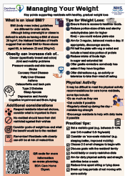 Thumbnail image of poster about weight management