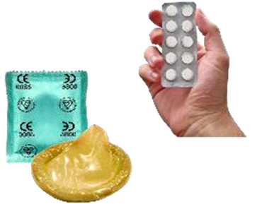 Pills and contraception
